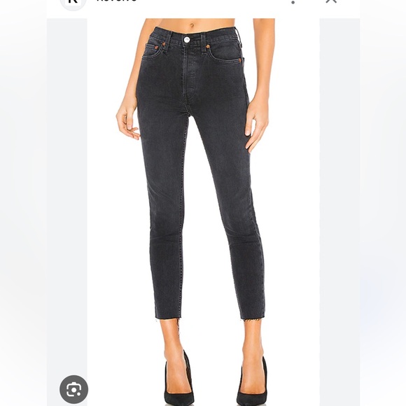 RE/DONE 90’s High Rise Ankle Crop jeans - Picture 5 of 5